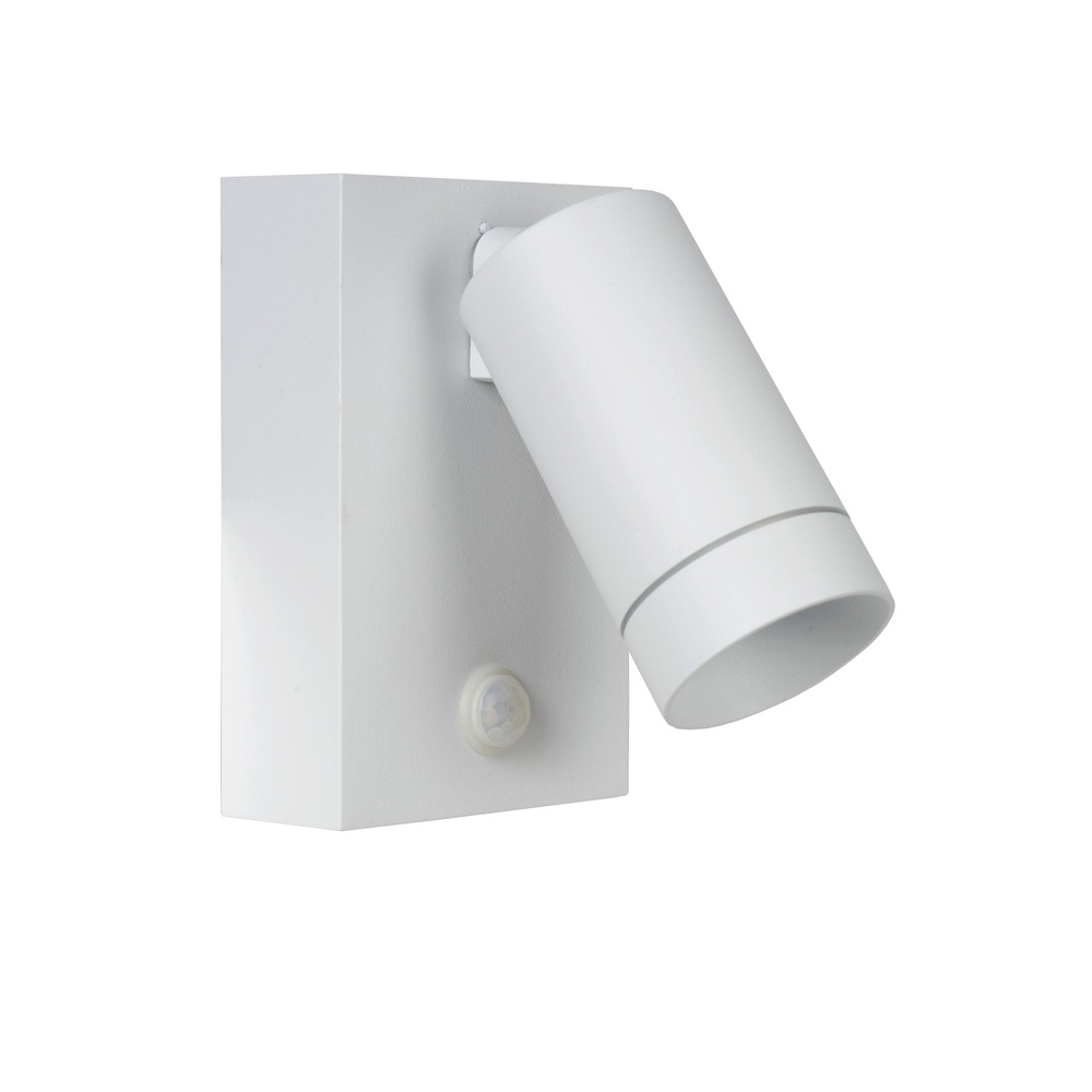 Lucide WandspotTaylor IP54 met sensor wit - 09831/01/31
